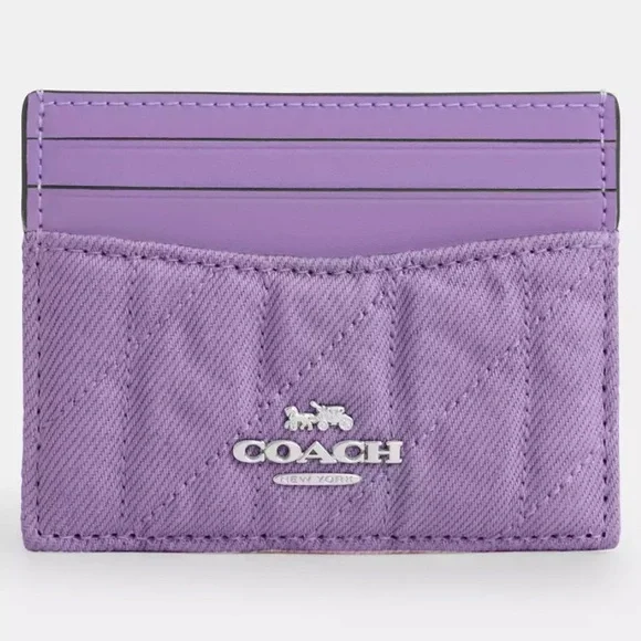 πππ COACH Slim Id Card Case πππ NWT πππ - Picture 15 of 16